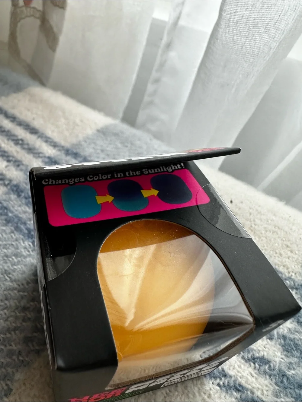 Authentic Schylling Nee Doh Mello Mallo Squishy Color-Changing Toy - Yellow